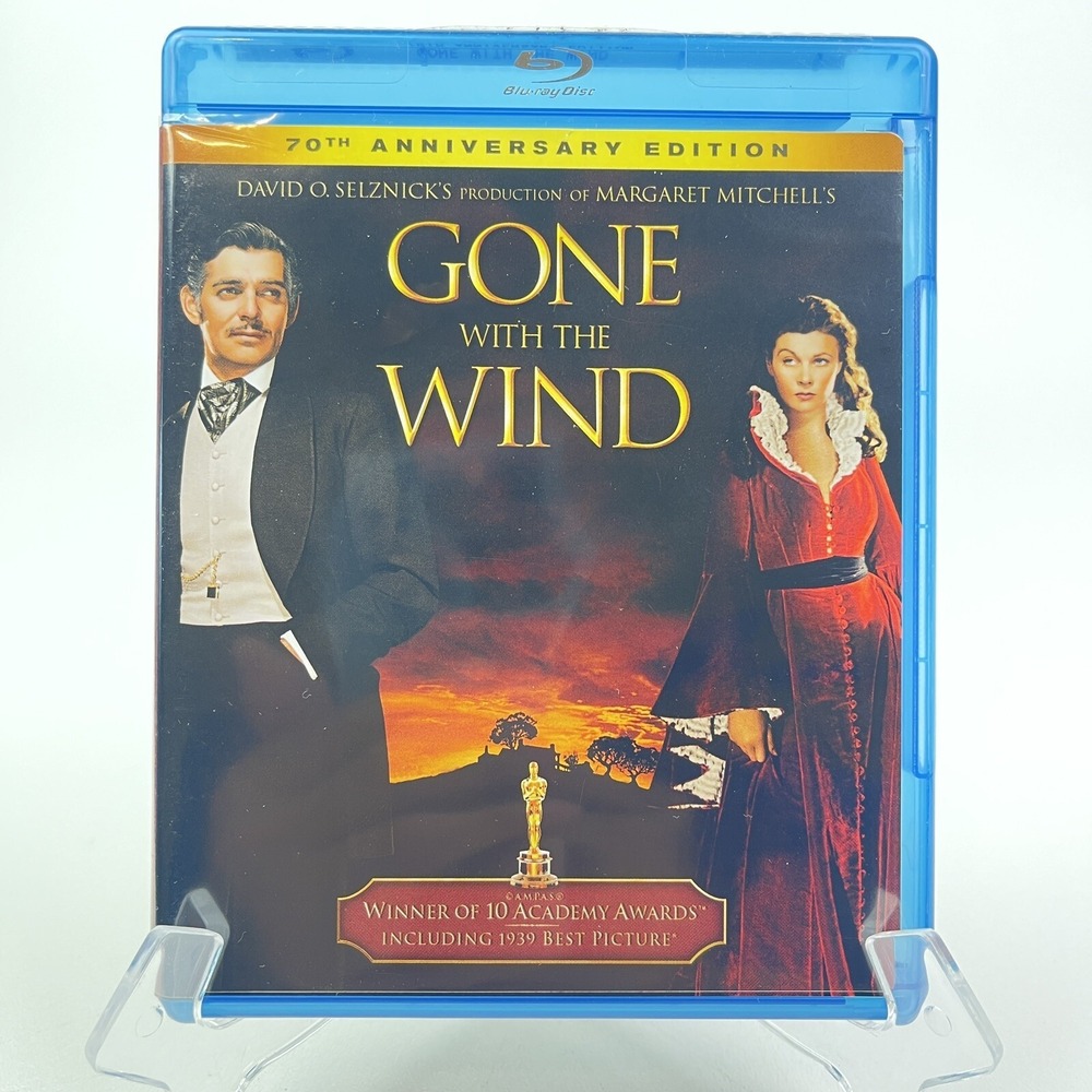 Warner Home Video Gone with The Wind 70th Anniversary Ed Blu Ray Vivian Leigh